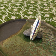 Oversized Navette Ring