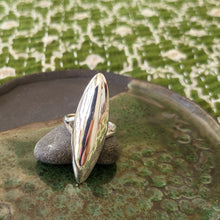 Oversized Navette Ring
