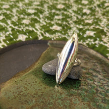 Oversized Navette Ring
