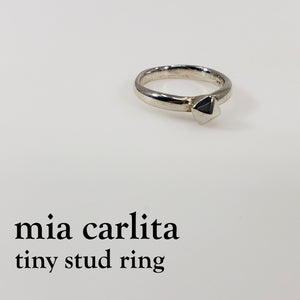 tiny stud ring